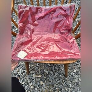 4 NEW Pottery Barn basket weave pillow cases